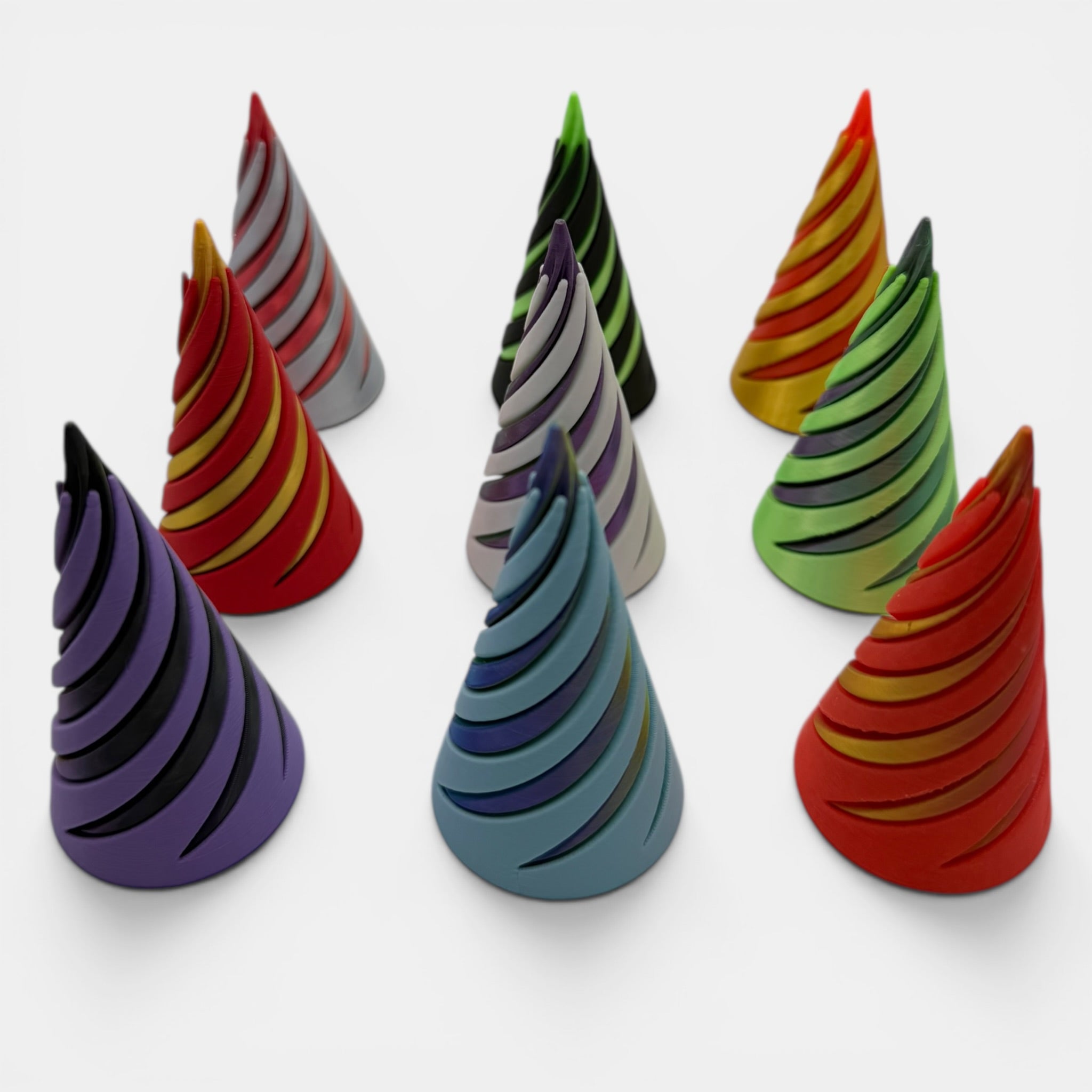 Spiral Fidget Cone