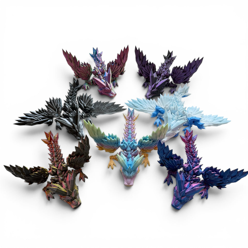 Baby Crystal Winged Dragon