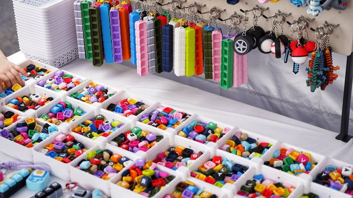 Keyboard Clicker Keychains | Personalied Keychain | 3D Printing – L3D ...