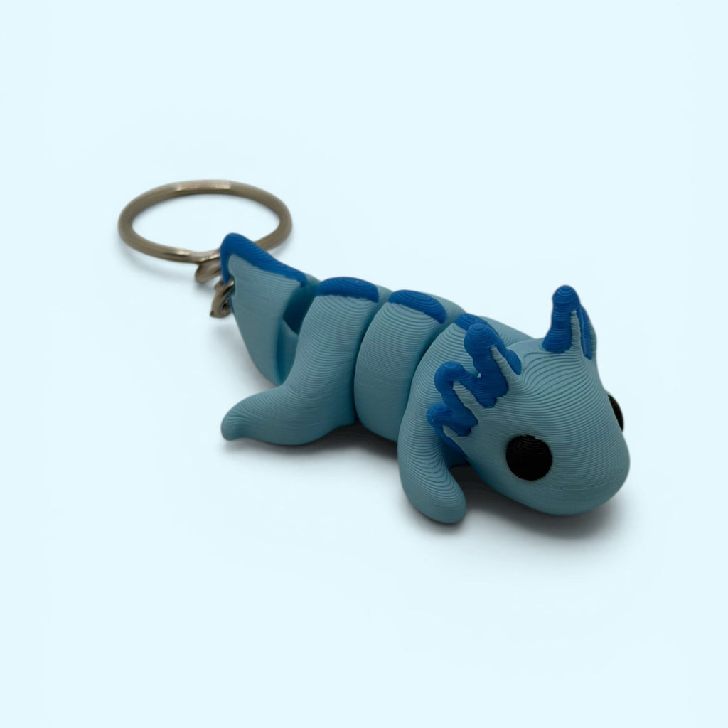 Axolotl- Blue