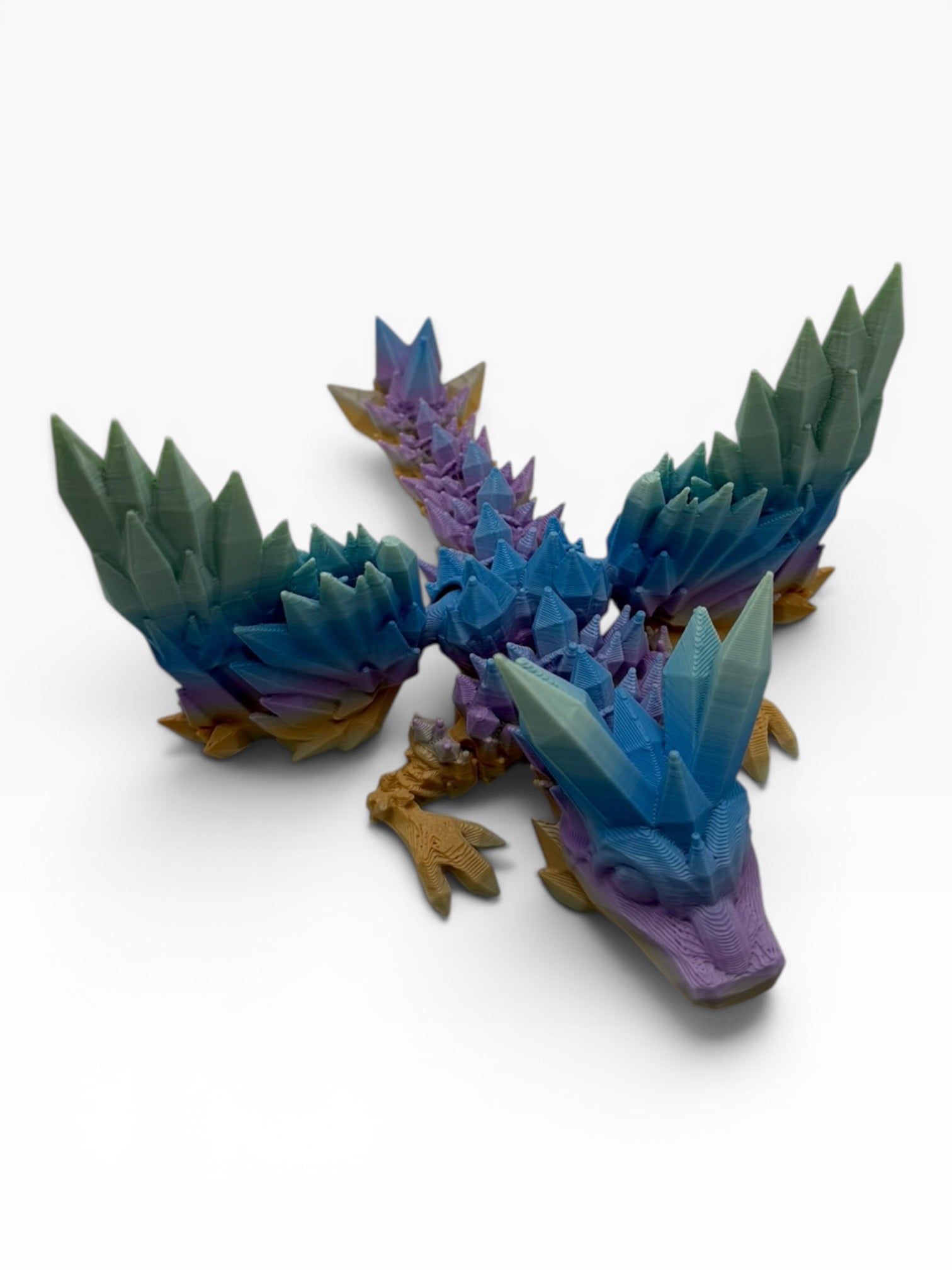 Baby Crystal Winged Dragon
