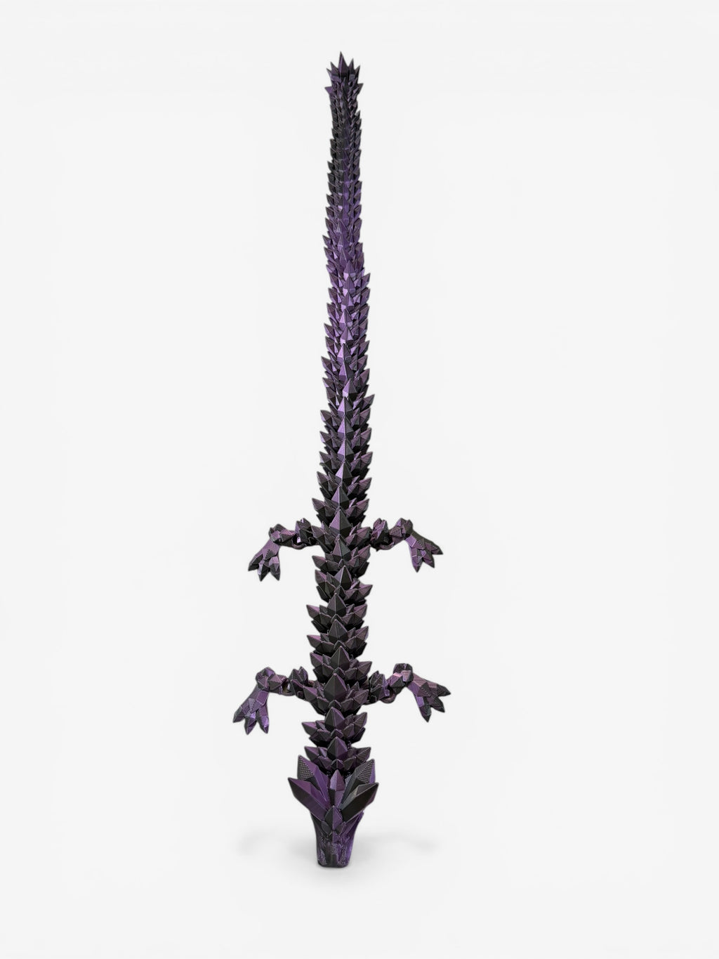 Crystal Dragon - Purple / Black