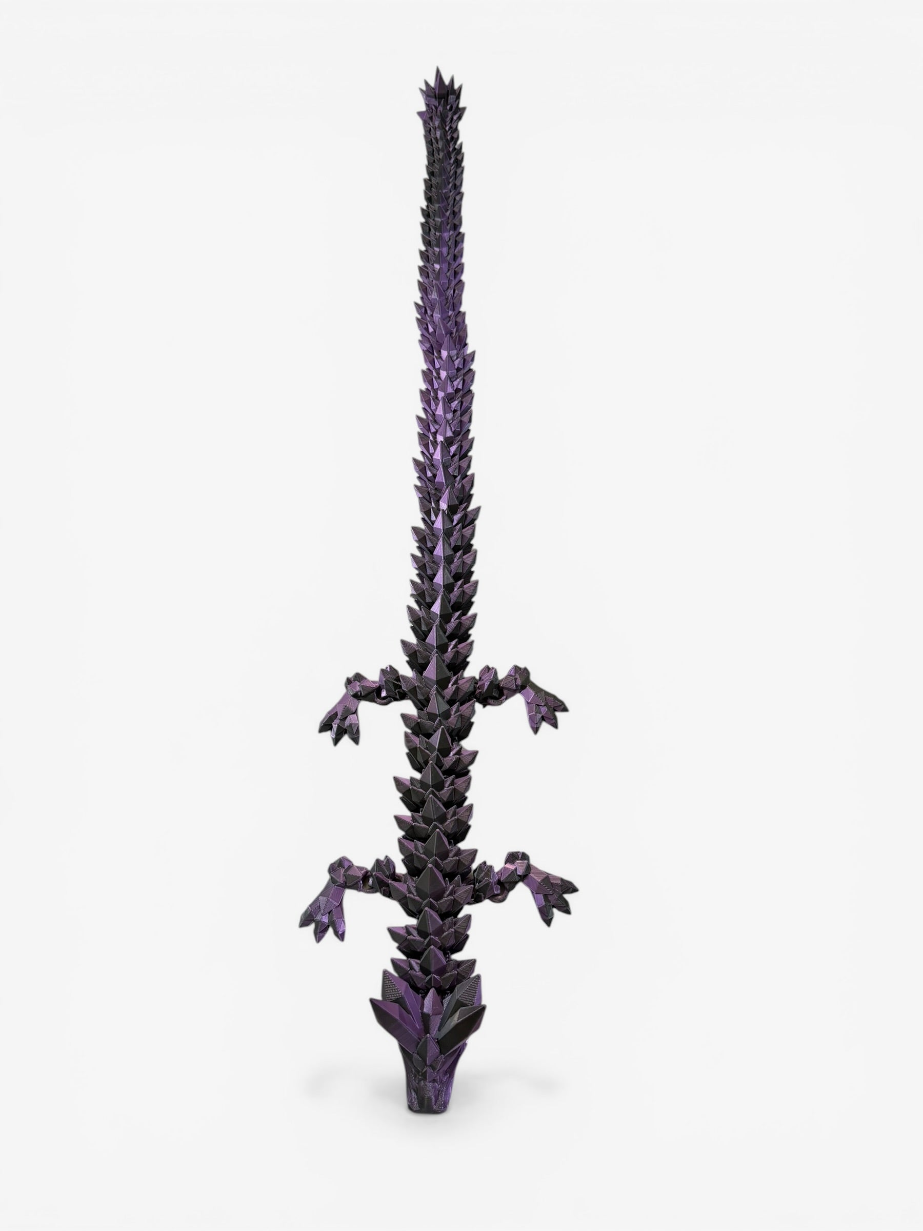 Crystal Dragon - Purple / Black