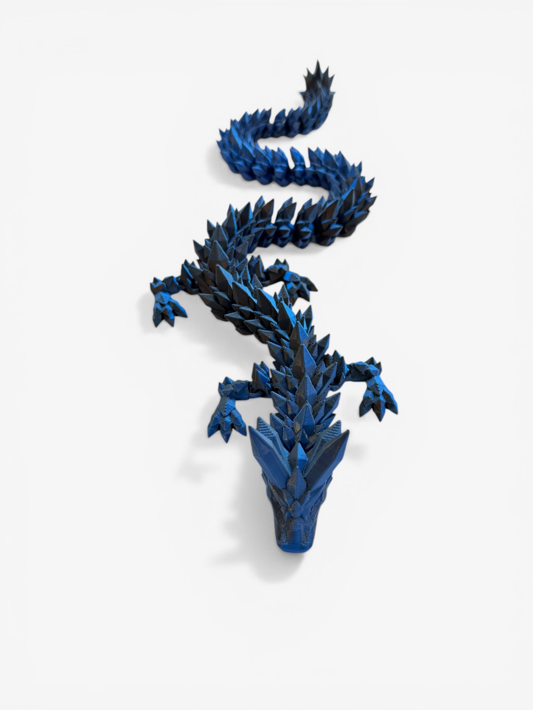 Crystal Dragon - Blue / Black