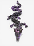 Crystal Dragon - Purple / Black