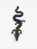 Crystal Dragon - Blue / Green / Purple