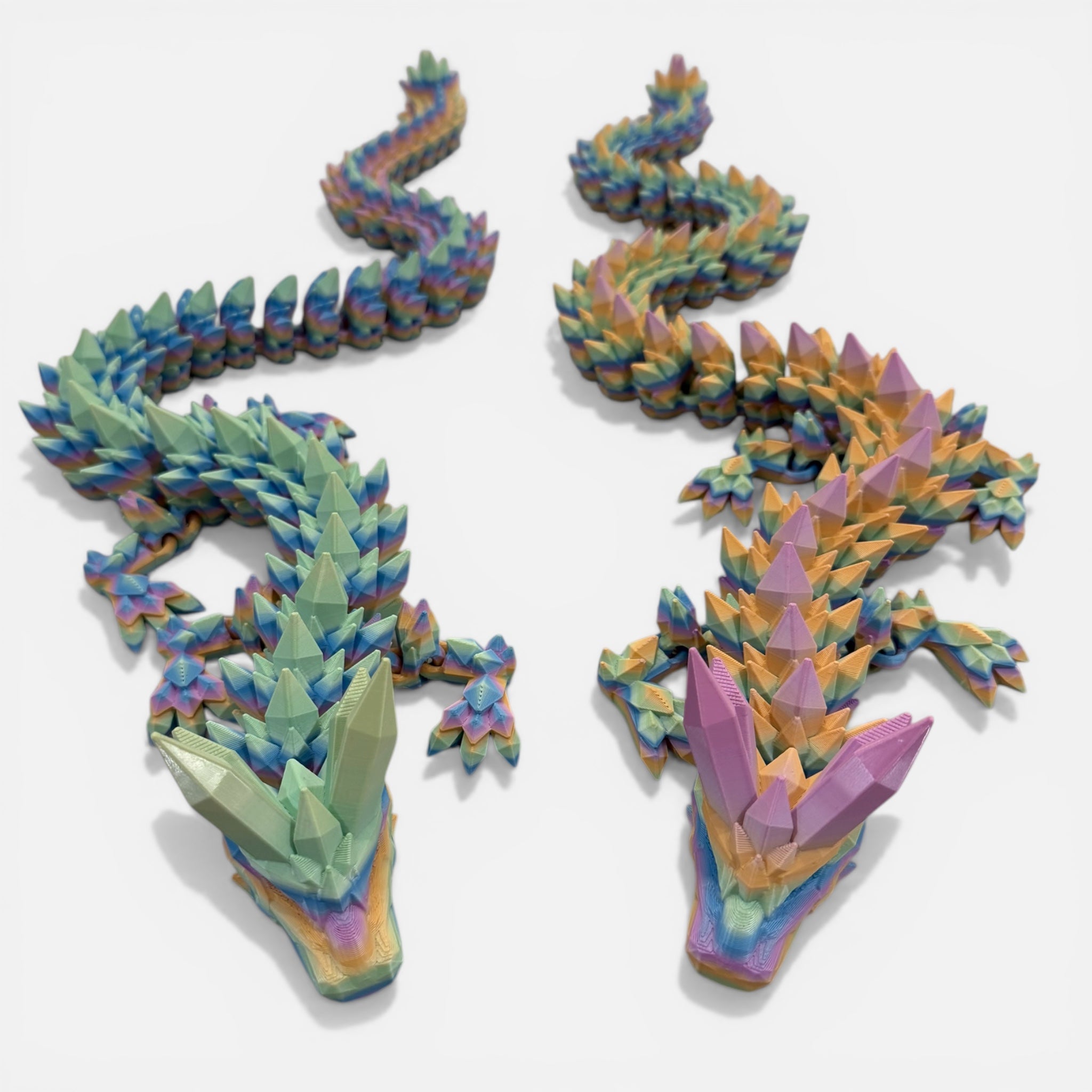 Crystal Dragon - Rainbow