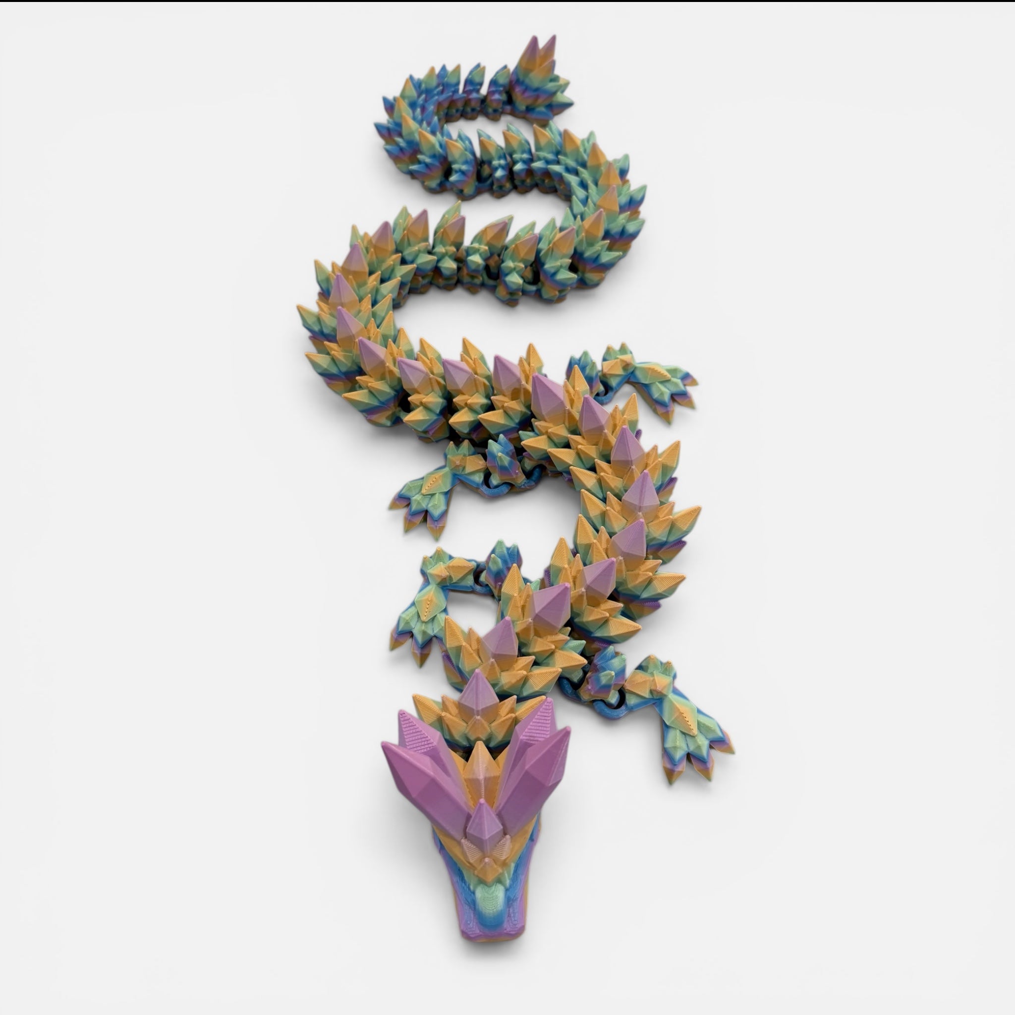 Crystal Dragon - Rainbow