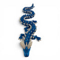 Crystal Dragon - Blue with White (Bulldogs)