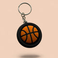 Basketball Spinner Keychain