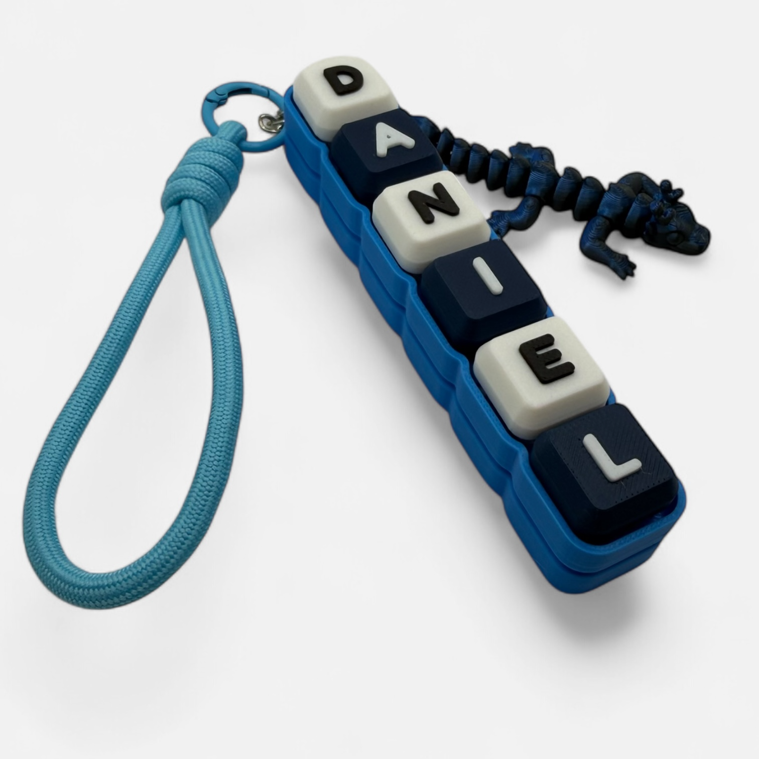 Six Letter Clicky Keychain